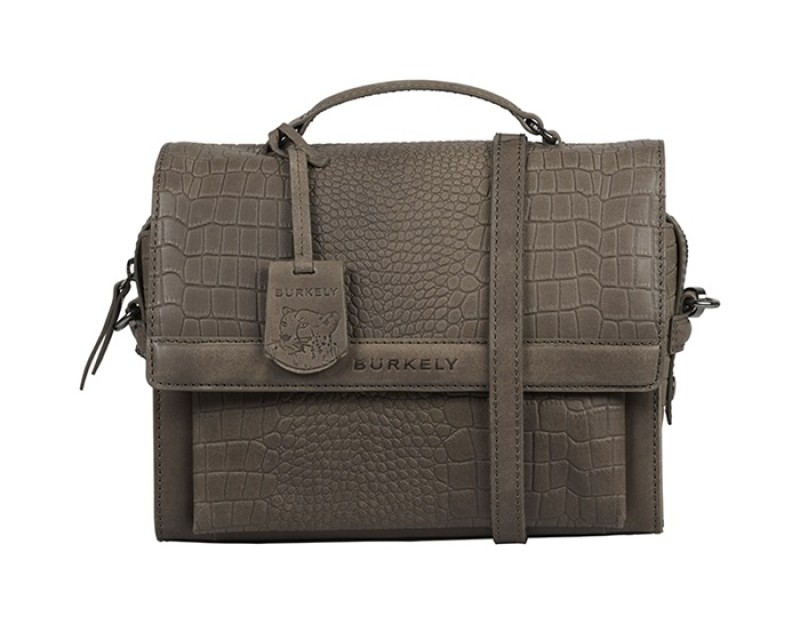 BURKELY Casual Carly Dames Citybag - Grijs