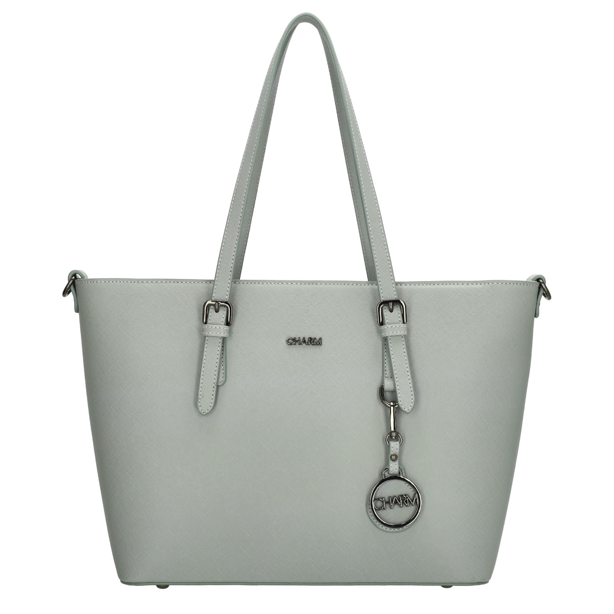 Charm London Birmingham shopper-Light Grey