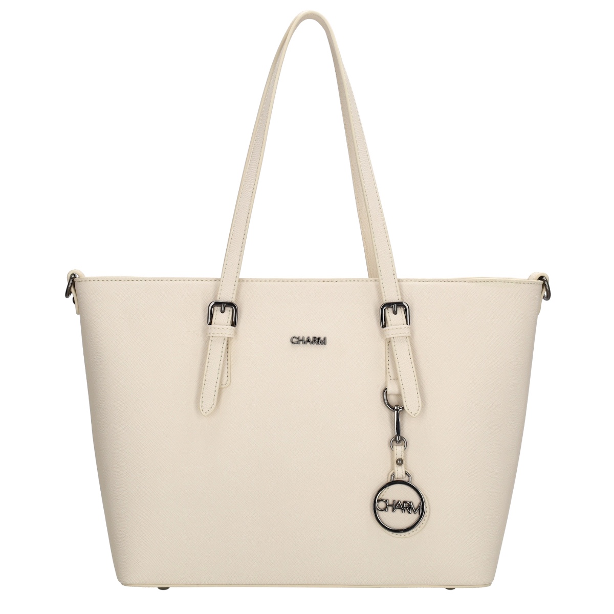 Charm London Birmingham shopper-Cream