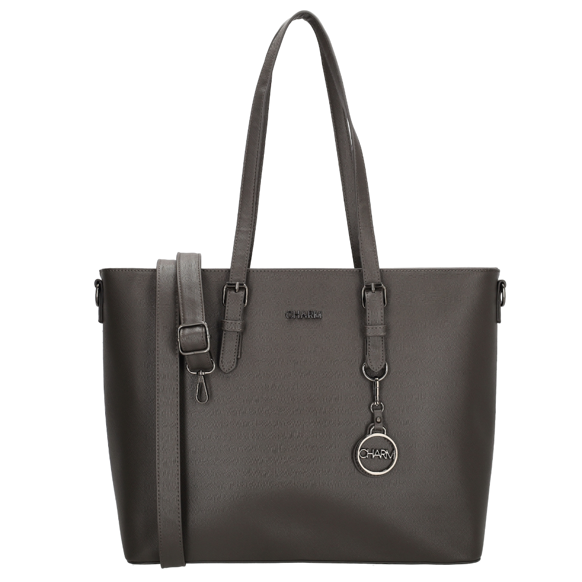 Charm London Birmingham Shopper 15,6"-ElephantGrey