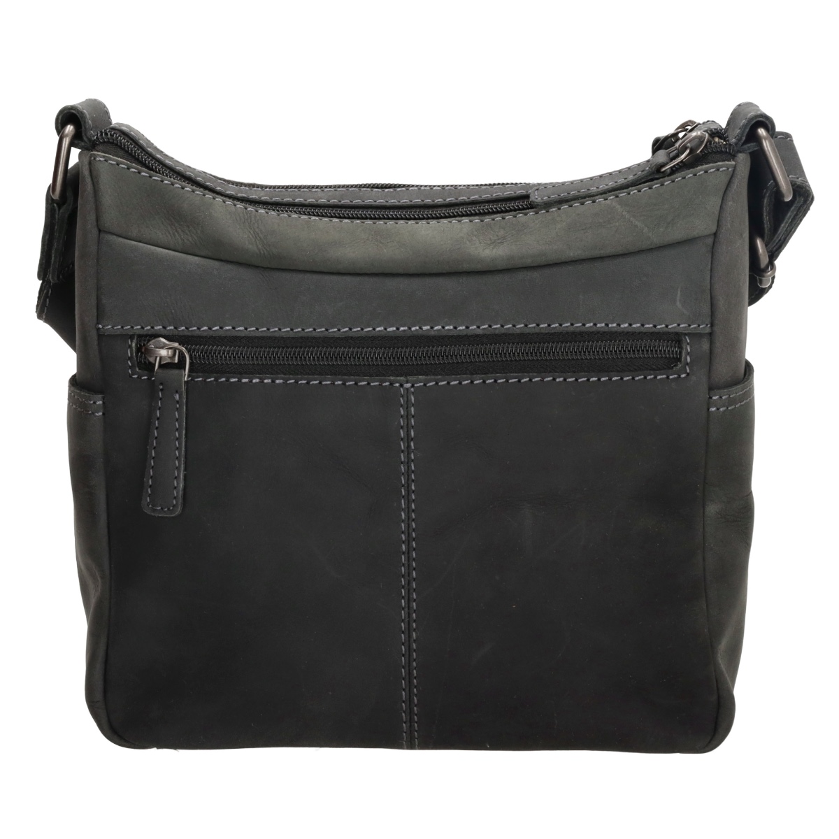 Hide & Stitches idaho schoudertas-Black