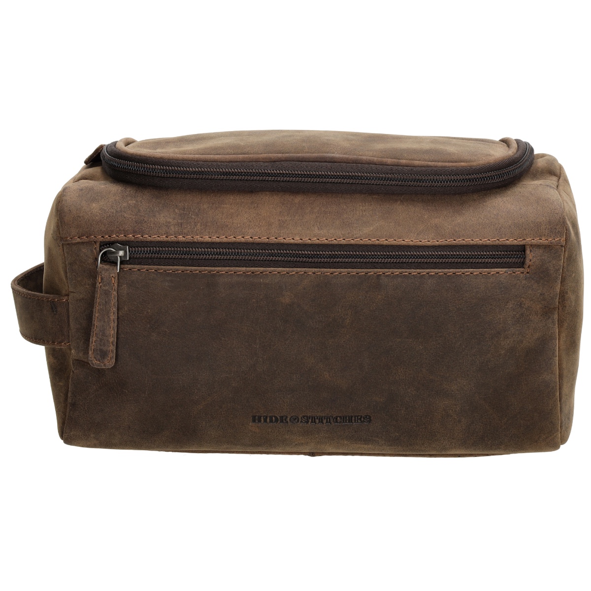Hide & stitches idaho toilettas-Dark Brown