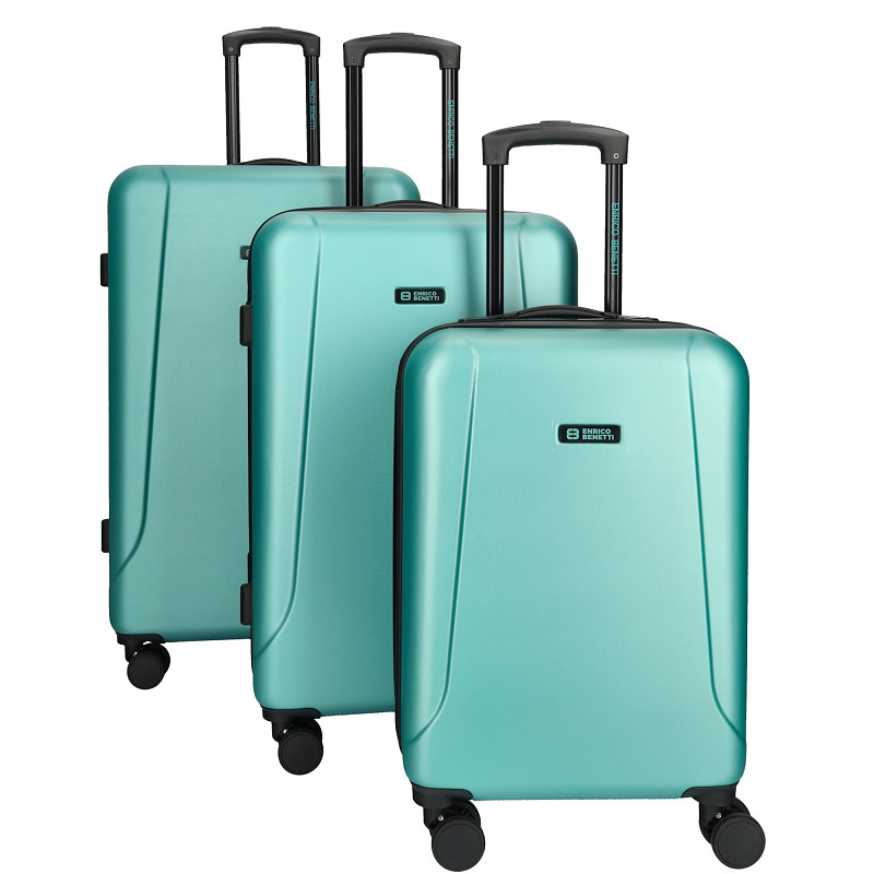 Enrico Benetti Edmonton suitcase set of 3-Mint