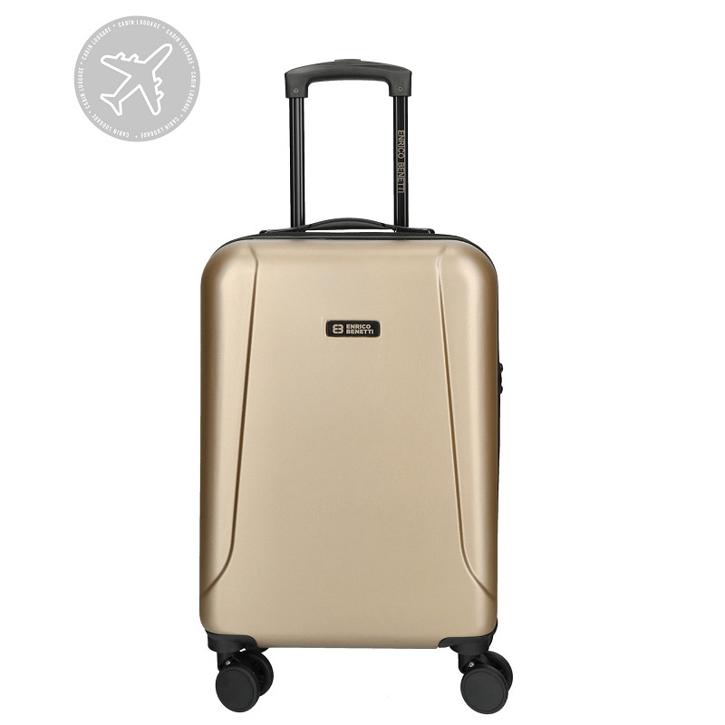 Enrico Benetti Edmonton cabin luggage 55 cm-Champagne