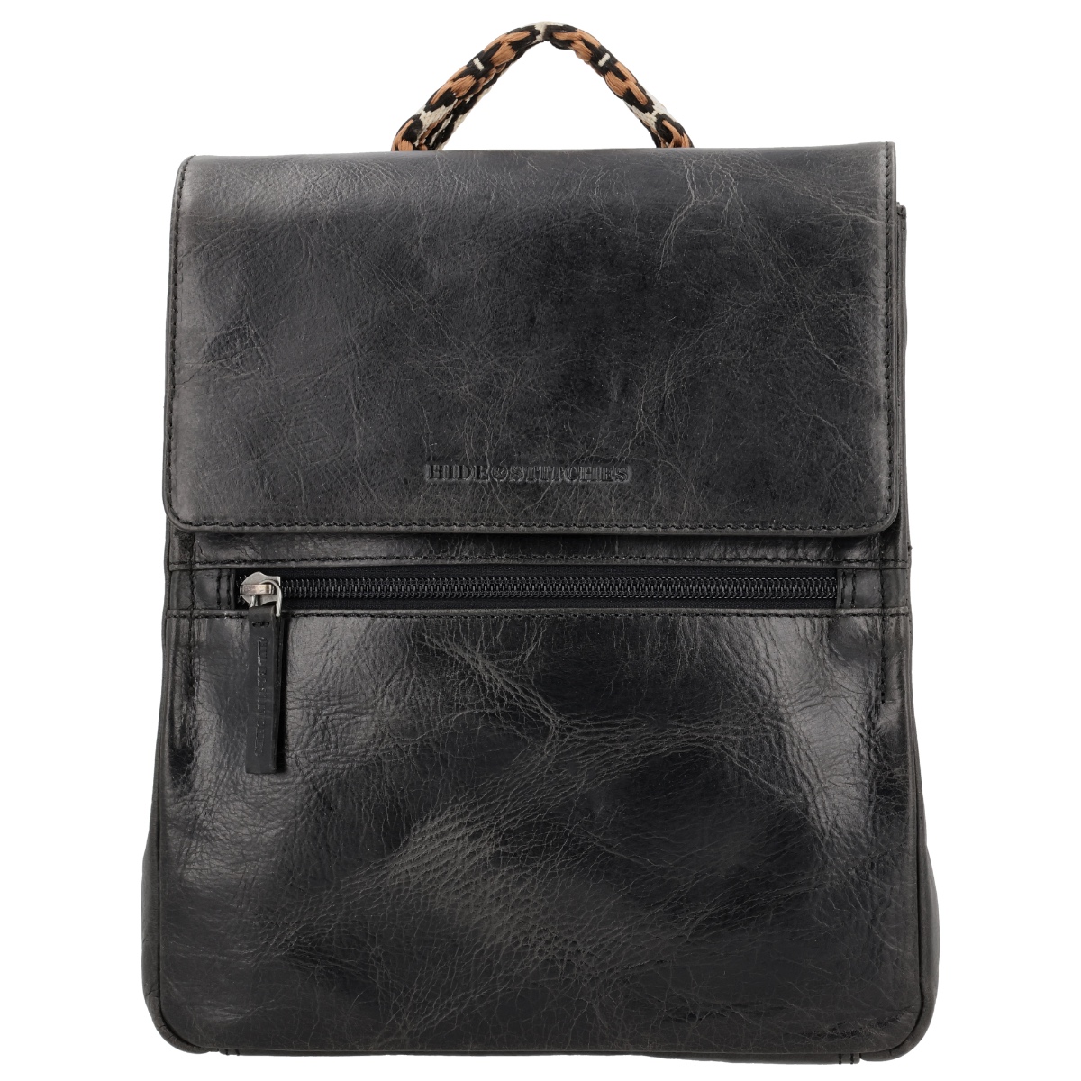 Hide & Stitches Next Navajo Backpack-Black