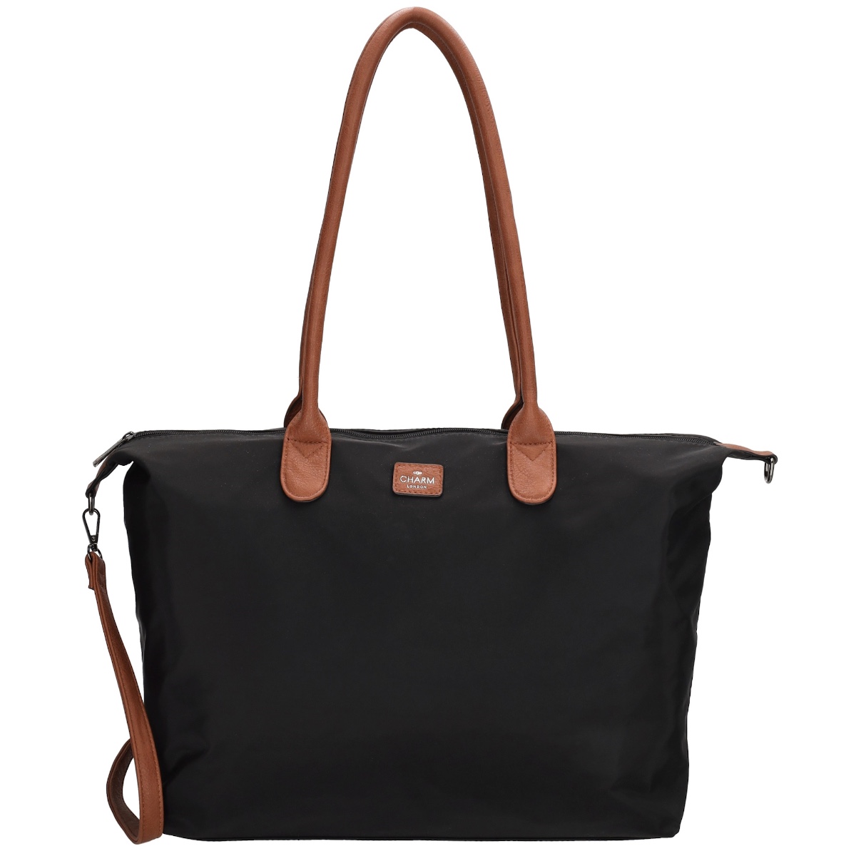 Charm London Buckingham shoulderbag 15,6 inch-Black