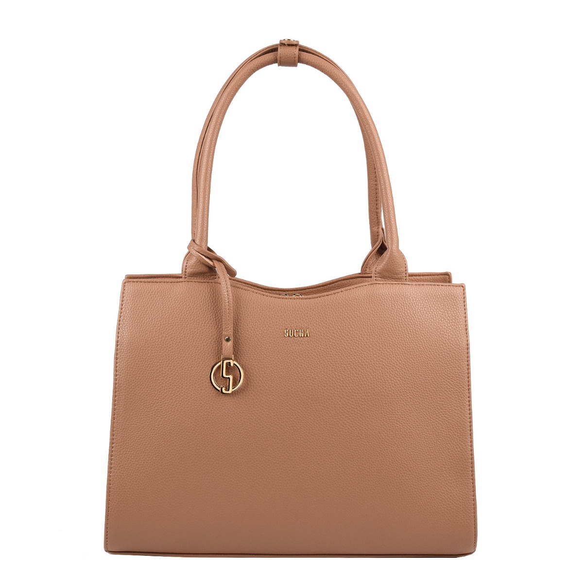 Socha Business bag Midi, 14" laptop bag for women -Mocha Mousse