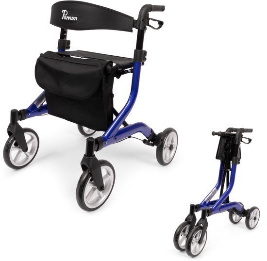 Parvum SuperLight Rollator - Ultra-lichtgewicht rollator (5,1kg)-Blue