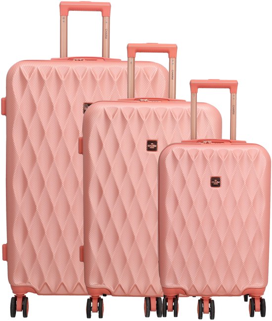 Charm london honey kofferset-Old Pink