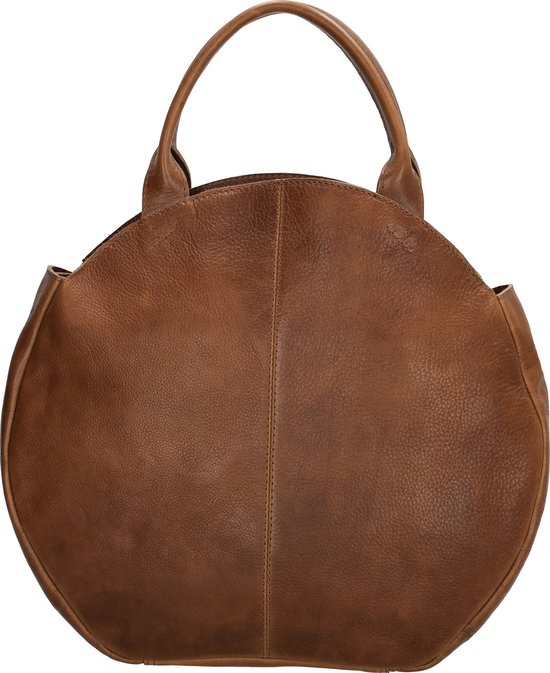 Hide & Stitches Cote d Azur Handbag-Camel