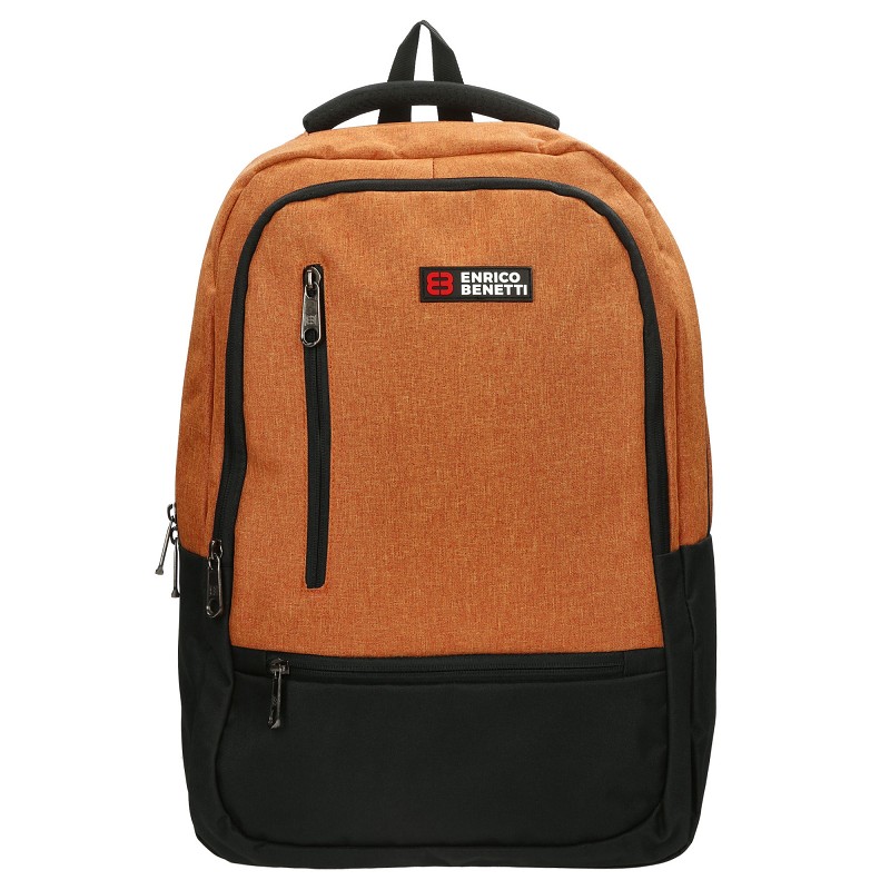 Enrico Benetti Hamburg 15'' Laptop Backpack-Rust