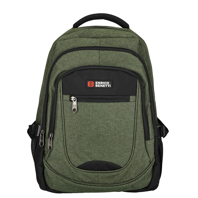 Enrico Benetti Hamburg 17'' Laptop Backpack-Olive
