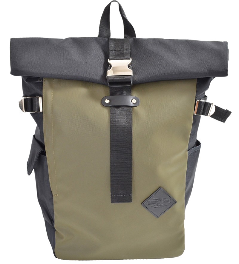 Harvest Label Naka Rolltop Backpack 15.6'' Light brown