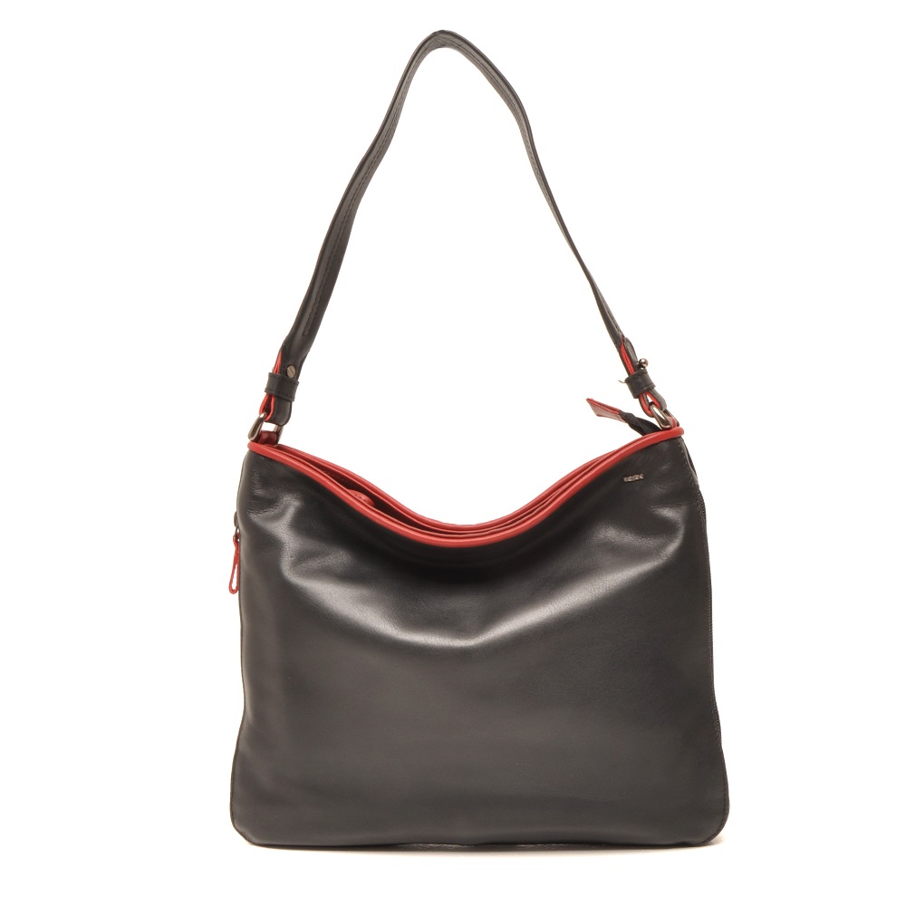 Berba shoulder bag Soft 005 840 black red