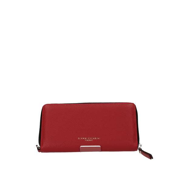 Gianni Chiarini Portafoglio Donna Leather Wallet Women -Ceralacca