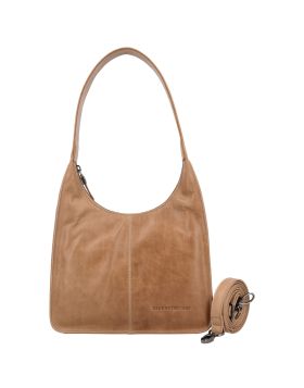 Hide & stitches porto leren schoudertas