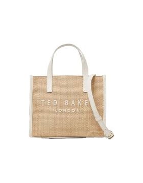 Ted Baker Paolina Faux Raffia Small Icon Bag