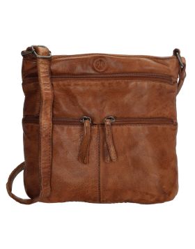 Hide & Stitches Paint Rock Leather Shoulder Bag