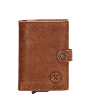 Hide & stitches paint rock safety wallet