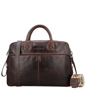 Hide & stitches next navajo diaper bag