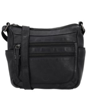 Hide & Stitches paint rock cross body bag