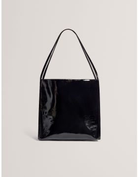 Ted Baker Thin Strap Crinkle Large Tote Bag Black