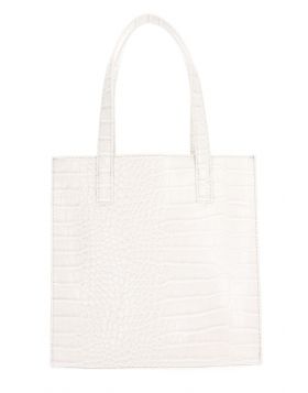 Ted Baker Wenonaa Croc Effect Small Icon Bag