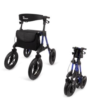 Parvum Rebel Rollator met luchtbanden
