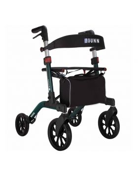 Brooklyn Rollator, Double Folding with Soft Tyres, 7.3 kg