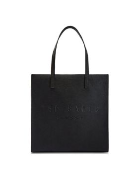 Ted Baker Soocon Crosshatch Large Icon Bag Black