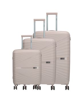 Beagles Travel 3-Piece Hardcase Luggage Set