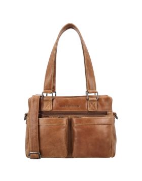 Hide & stitches porto leren handtas