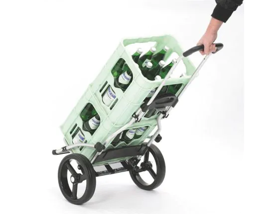 Carrello Spesa Andersen Royal Shopper Senta 49L – Grigio, Telaio In Alluminio, Borsa Rimovibile