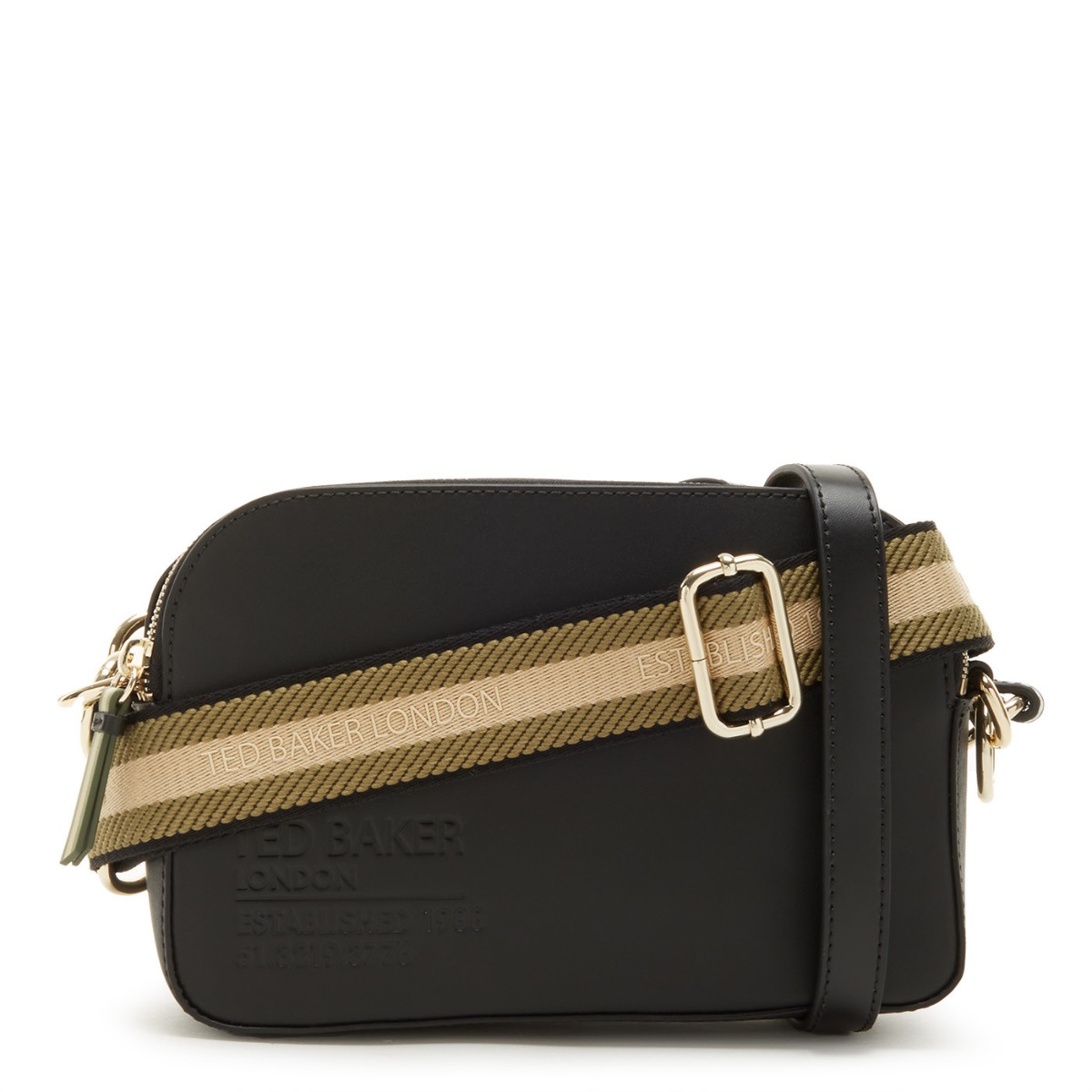 Ted Baker Kleine Crossbodytas / Schoudertas Dames - Leer - Darcelo - Zwart