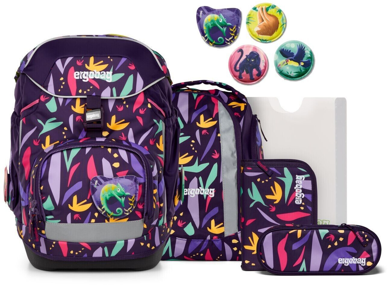 Ergobag Pack Schulranzen-Set 6tlg-AmBärzonas