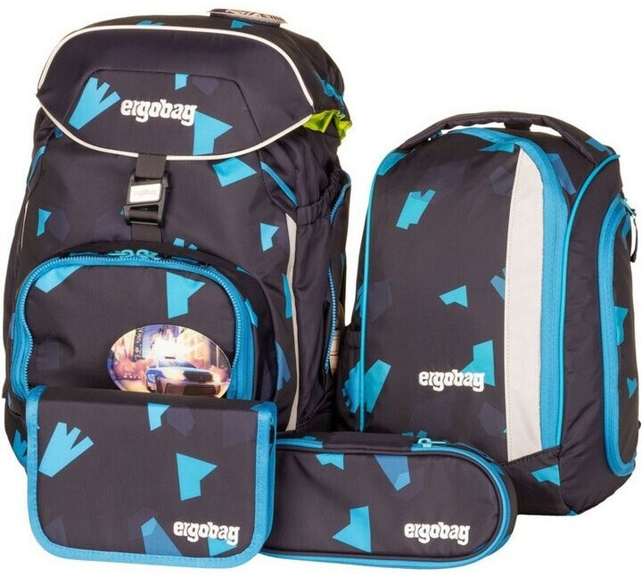 Ergobag Pack Schulranzen-Set 6tlg-VerfolgBärjagd