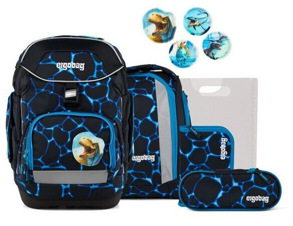Ergobag Pack Schulranzen-Set 6tlg-Bärassic Garden
