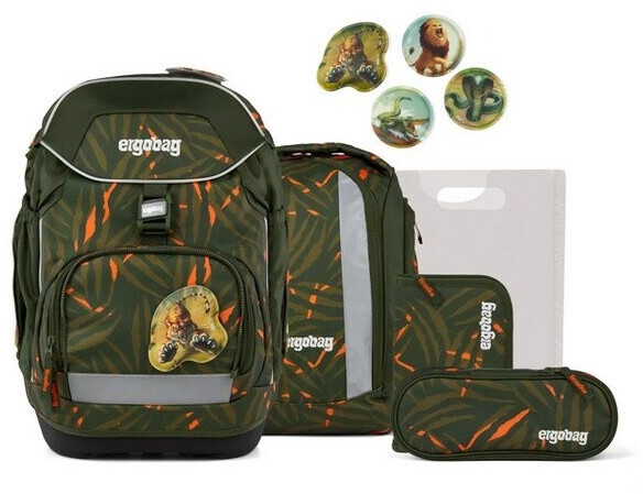 Ergobag Pack Schulranzen-Set 6tlg-ExBärdition