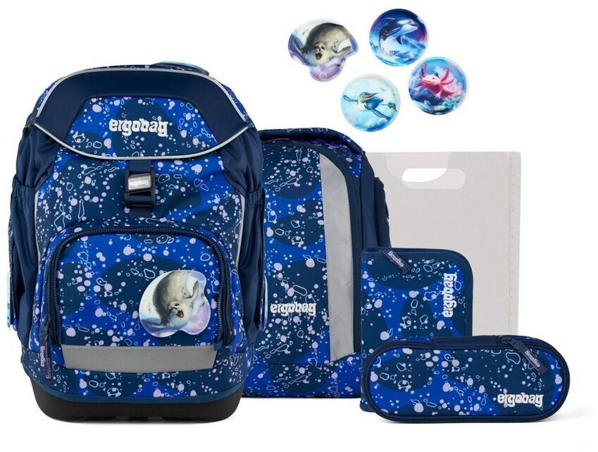 Ergobag Pack Schulranzen-Set 6tlg-OzeanBärwohner