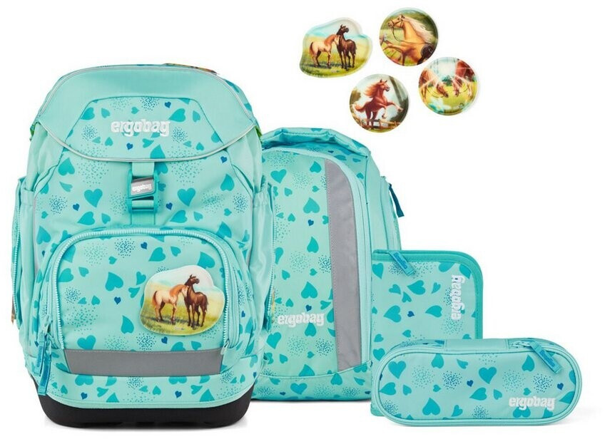 Ergobag Pack Schulranzen-Set 6tlg-ReitBärtraum