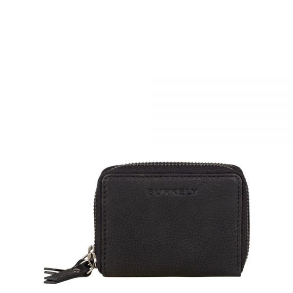 Burkely Antique Avery Wallet S Double Zip Black