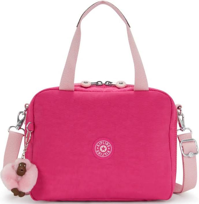 Kipling Miyo Lunch Bag-Intense Rose