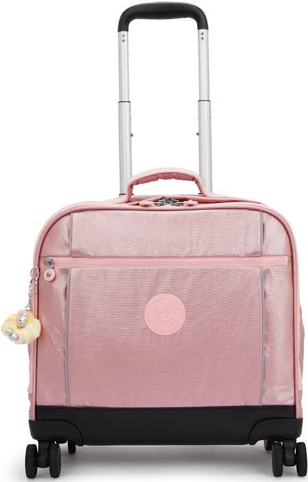 Kipling New Storia Schoolbag- Bronze Pink Metallic