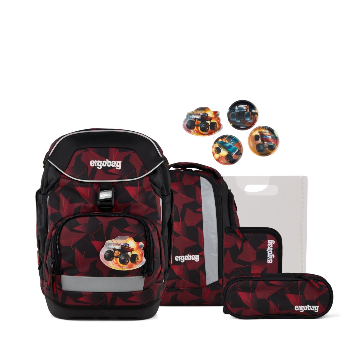 Ergobag Pack Schulranzen-Set 6tlg-UnaufhaltBär
