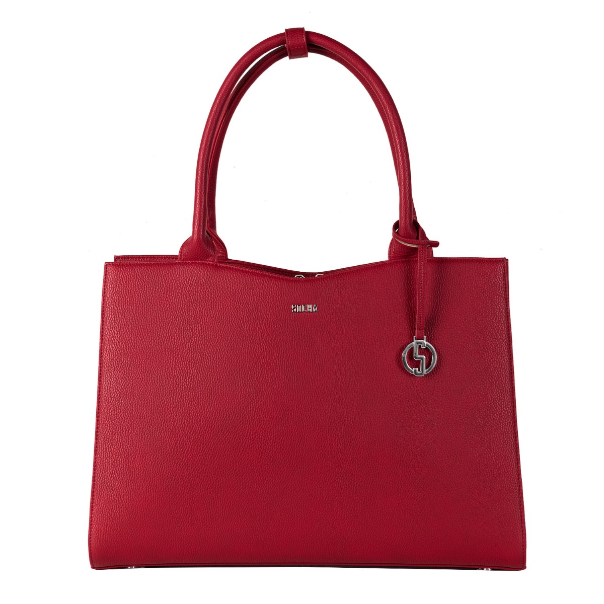 Socha Straight Line Business bag Red, een 15.6 laptoptas voor dames