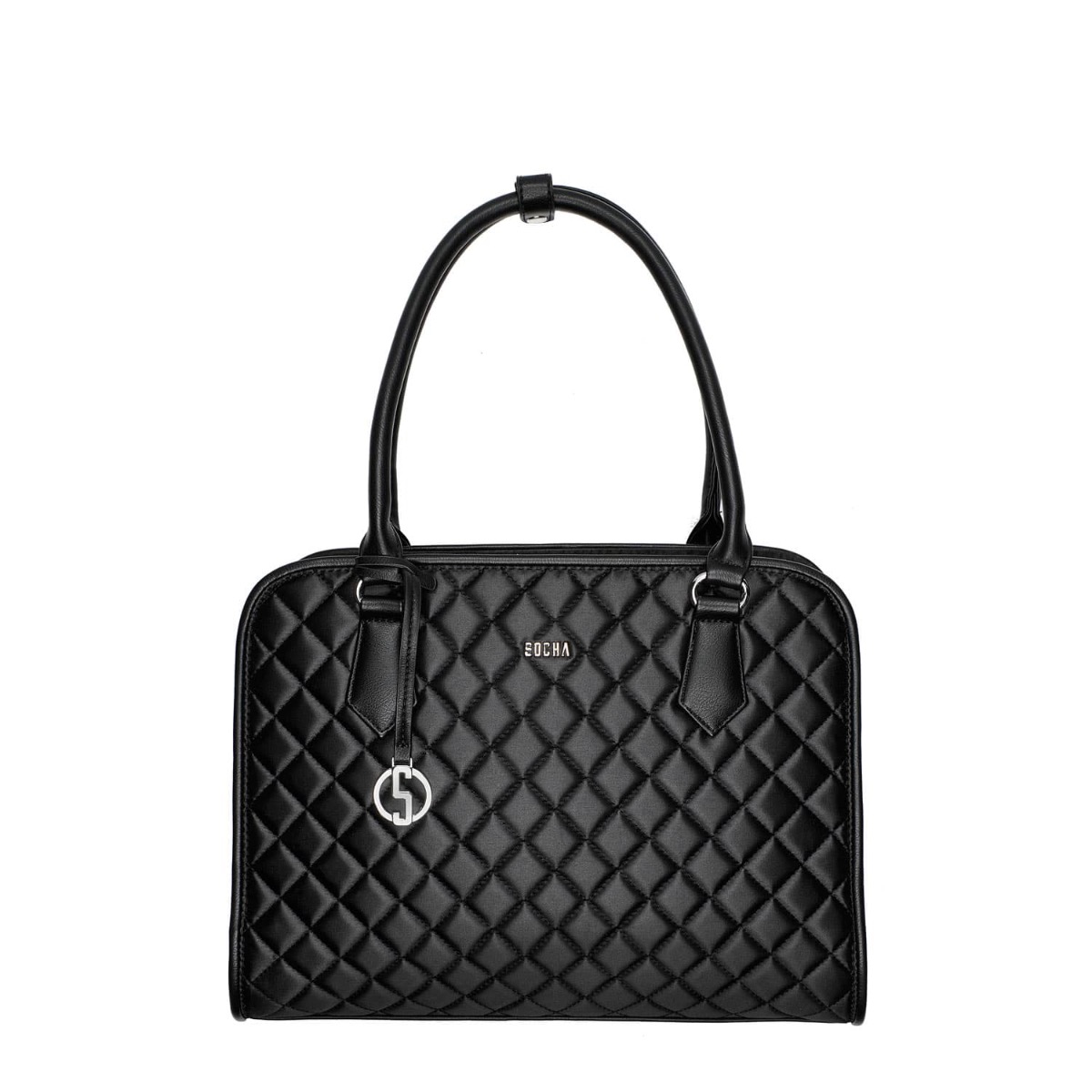 Socha Business bag Midi, 13.3 laptop bag for women Black Diamond