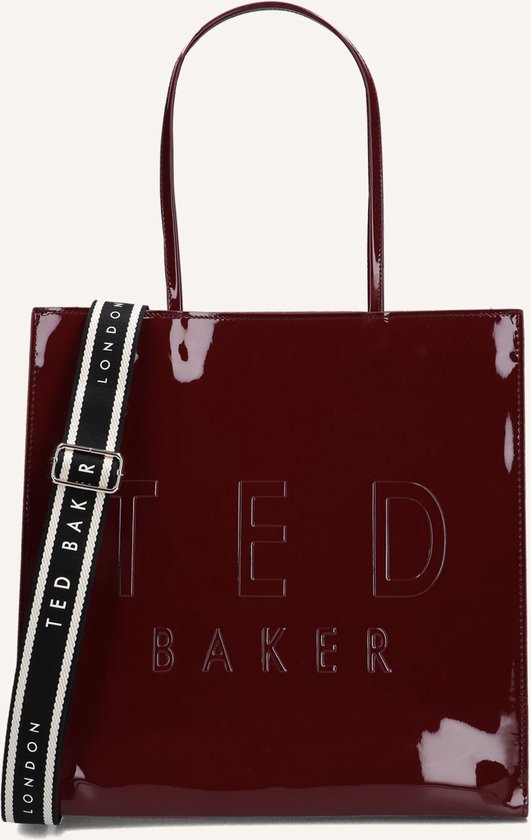 Ted Baker Iconny Handtas Dames -Bordeaux