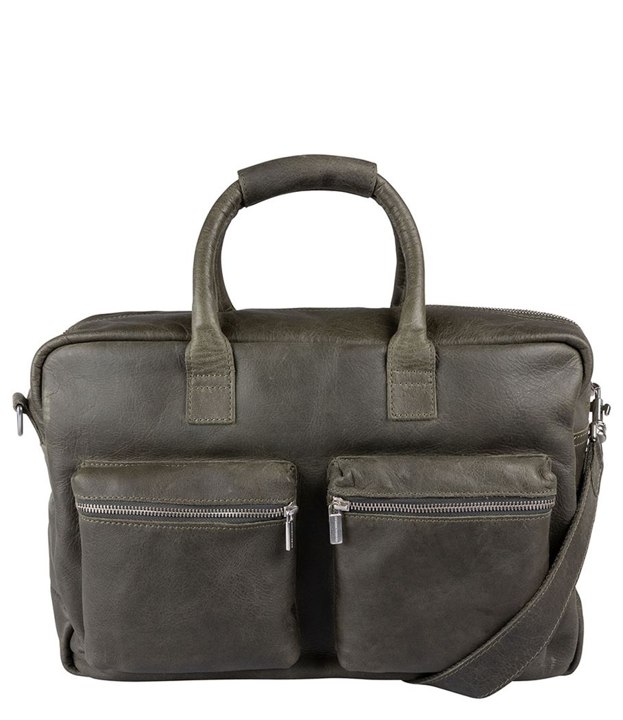 Cowboysbag The College Bag 15 inch handbag DarkGreen