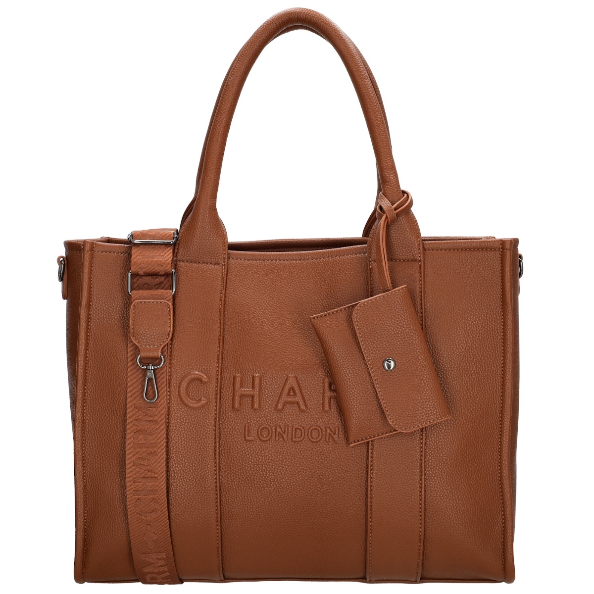 Charm london bond laptoptas 15,6 inch-Brown