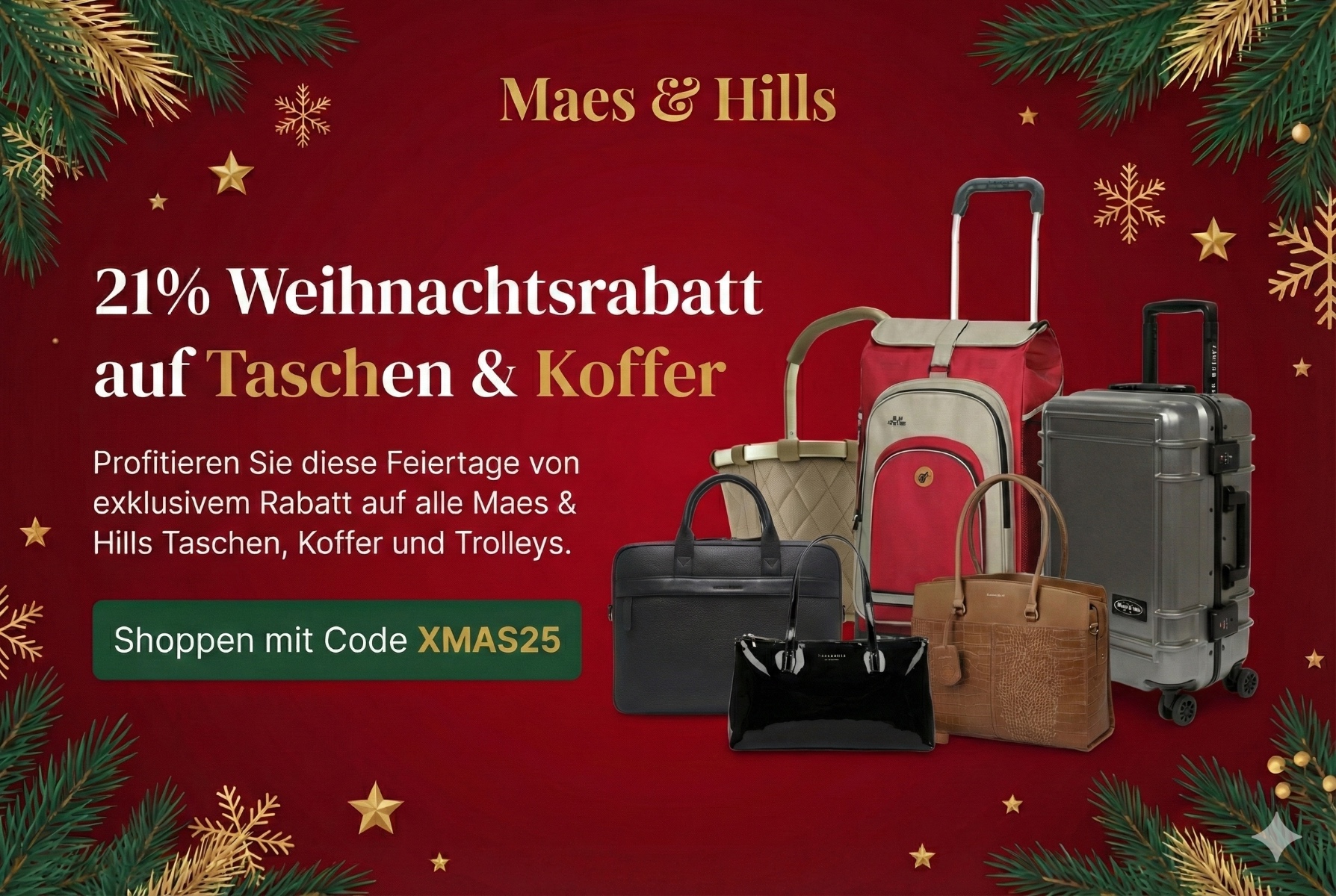Christmas Sale - Maes & Hills Collection